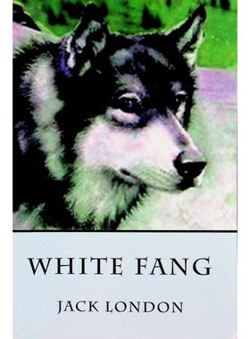 英语原版书白色獠牙JackLondon经典动物冒险小说Classic彩色装帧设计适合710岁儿童阅读讲述半狼半狗白色獠牙在北方荒野的成长故
