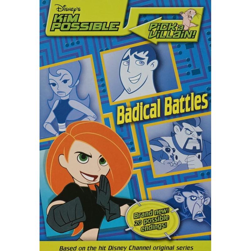 Disney's Kim Possible: Pick a Villain- Badical Battles by Jim Pascoe平装Volo迪斯尼的金珀斯(Kim Possible):挑起恶棍--恶