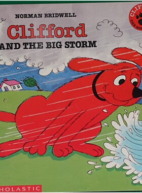 克利福德大红狗系列原版书Clifford英语绘本适合36岁儿童亲子共读冒险故事讲述大红狗克利福德和艾米丽伊丽莎白在海边度假遭遇大