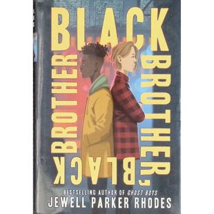 英语原版书BlackBrotherBlack黑哥哥黑弟弟青少年成长小说绘本书朱厄尔帕克罗德斯作品探讨种族歧视与家庭关系适合1114岁青少年