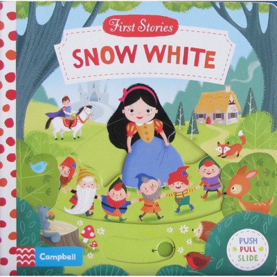 英文原版图书白雪公主互动绘本