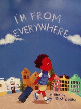 英语原版书我来自世界各地绘本讲述军人家庭孩子Jamal的成长故事适合710岁儿童阅读帮助孩子学习多元文化适应新环境培养自信和友