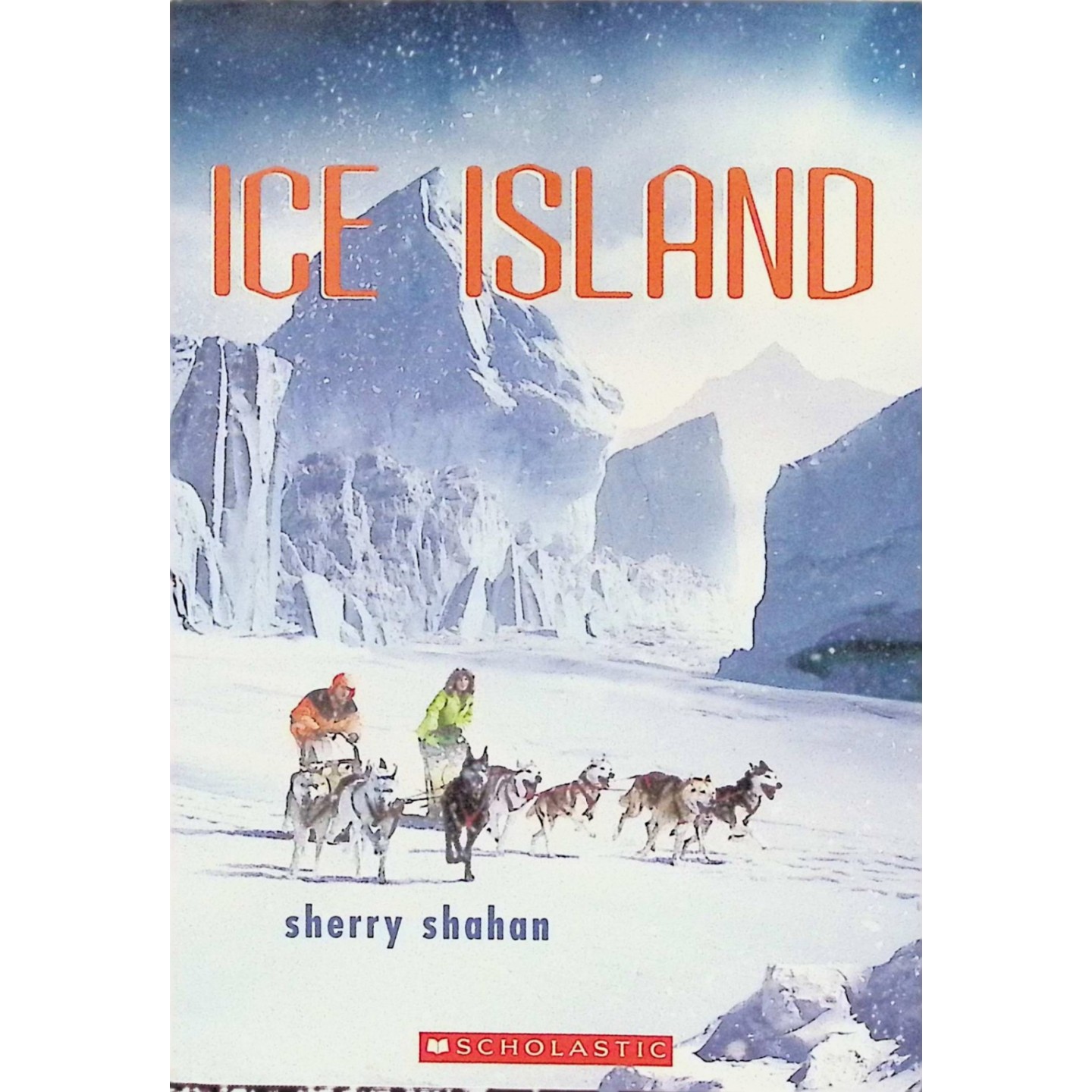 英语原版书冰岛IceIsland青少年冒险小说雪莉沙汉作品学乐出版社出版讲述塔图姆和科尔在阿拉斯加海岸遭遇暴风雪与雪橇犬共同生