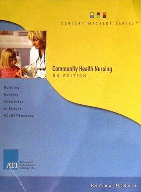 英语原版社区健康护理注册护士版内容掌握系列NCLEXRN考试备考用书适合护理专业学生及从业人员学习社区评估健康规划灾害管