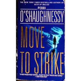 英语原版 书尼娜赖利系列MoveToStrike悬疑惊悚法律小说纽约时报畅销作家佩里奥肖内西作品适合14岁以上读者阅读节奏明快情节曲折