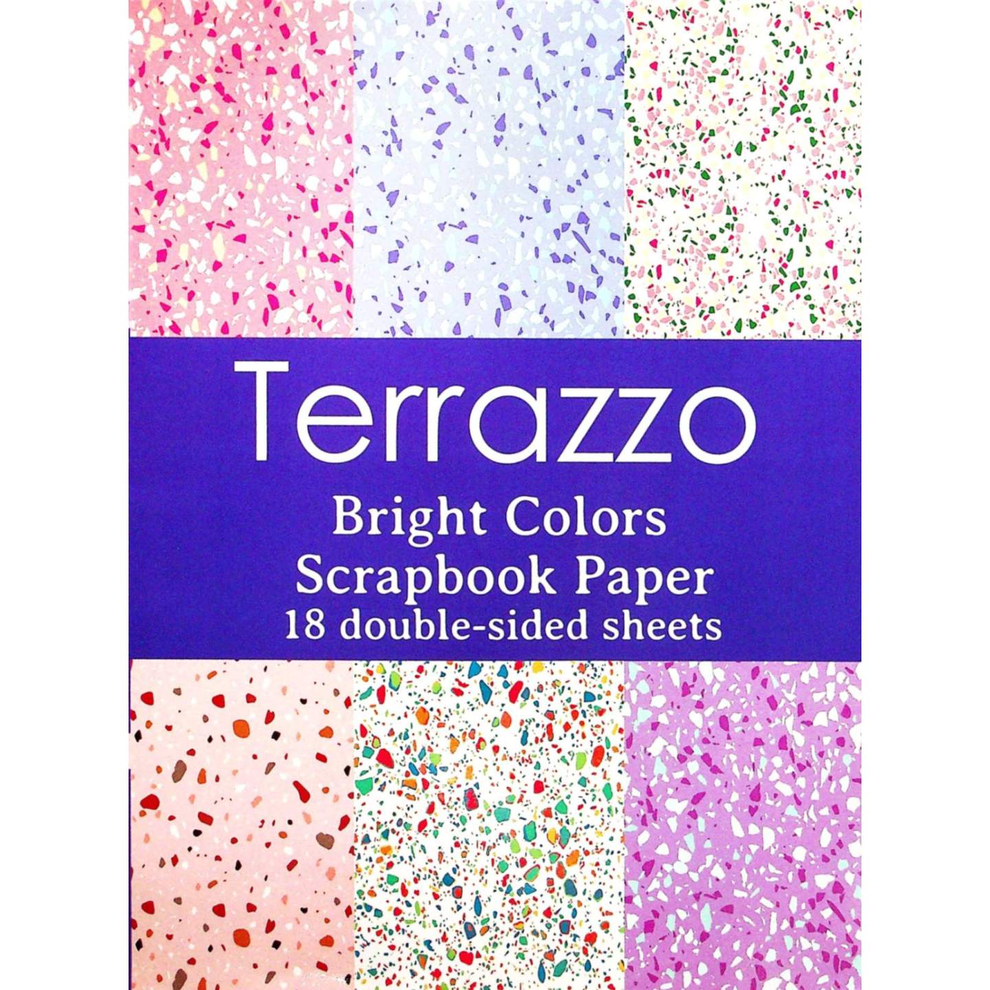 英文原版图书创意剪贴簿纸