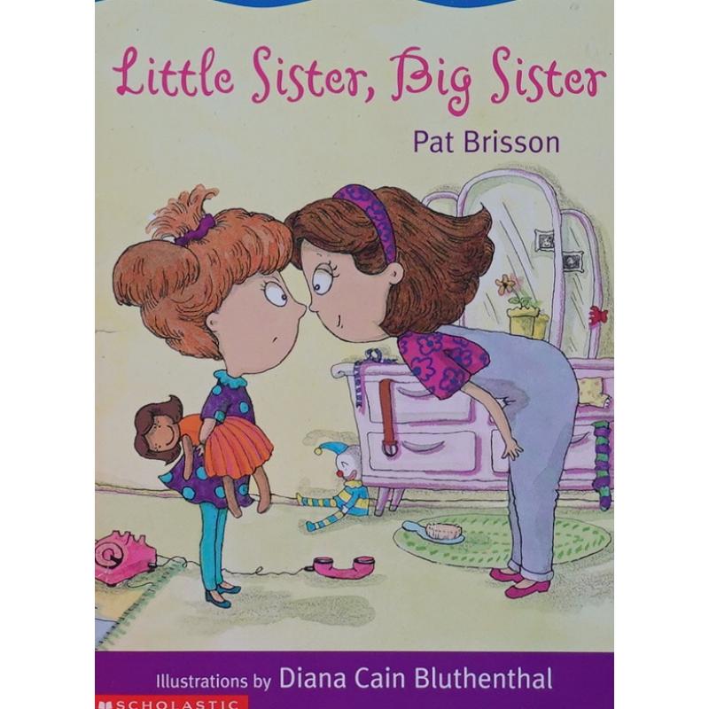 little sister big sister by pat brisson平装scholastic小妹妹,大