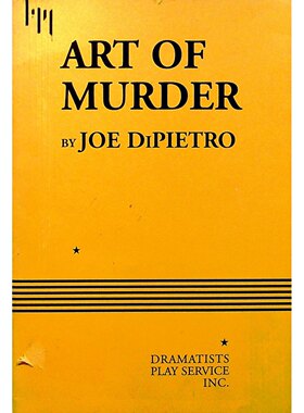 英语原版书谋杀的艺术ART获奖戏剧悬疑推理章节书青少年适读乔迪皮耶罗创作的爱伦坡奖最佳神秘剧融合悬疑犯罪与黑色幽默的精彩