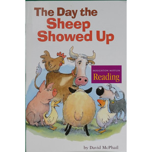 霍顿米夫林阅读系列原版英语绘本羊出现的那一天由著名童书作家大卫麦克菲尔创作温暖幽默的农场动物故事适合36岁儿童亲子共读培