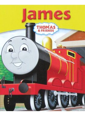 英语原版书我的托马斯故事图书馆James绘本适合36岁儿童亲子共读托马斯和朋友系列故事讲述红色火车詹姆斯学会谦虚和谨慎的成长