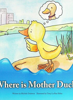 英语原版书嘎嘎叫的鸭子系列Quack温情绘本母鸭在哪里适合36岁儿童亲子共读讲述小鸭子寻找妈妈的温情故事学习亲情家庭动物等知