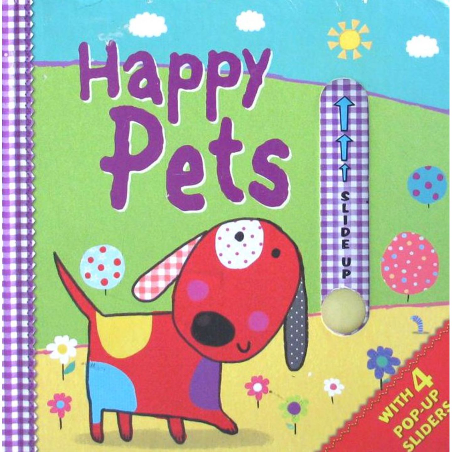 英文原版图书快乐宠物互动绘本