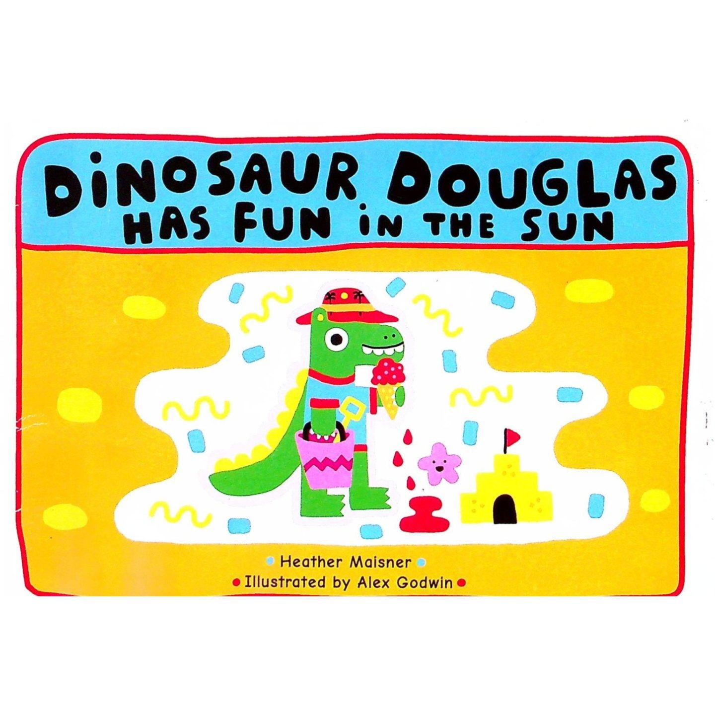 英文原版图书恐龙道格拉斯阳光