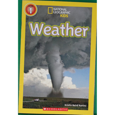 英文原版图书国家地理天气绘本