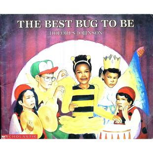 英语原版书TheBestBugtoBe绘本最棒的昆虫适读36岁亲子共读儿童文学自我认知暖心故事学乐出版社出品帮助孩子建立自信接纳自我