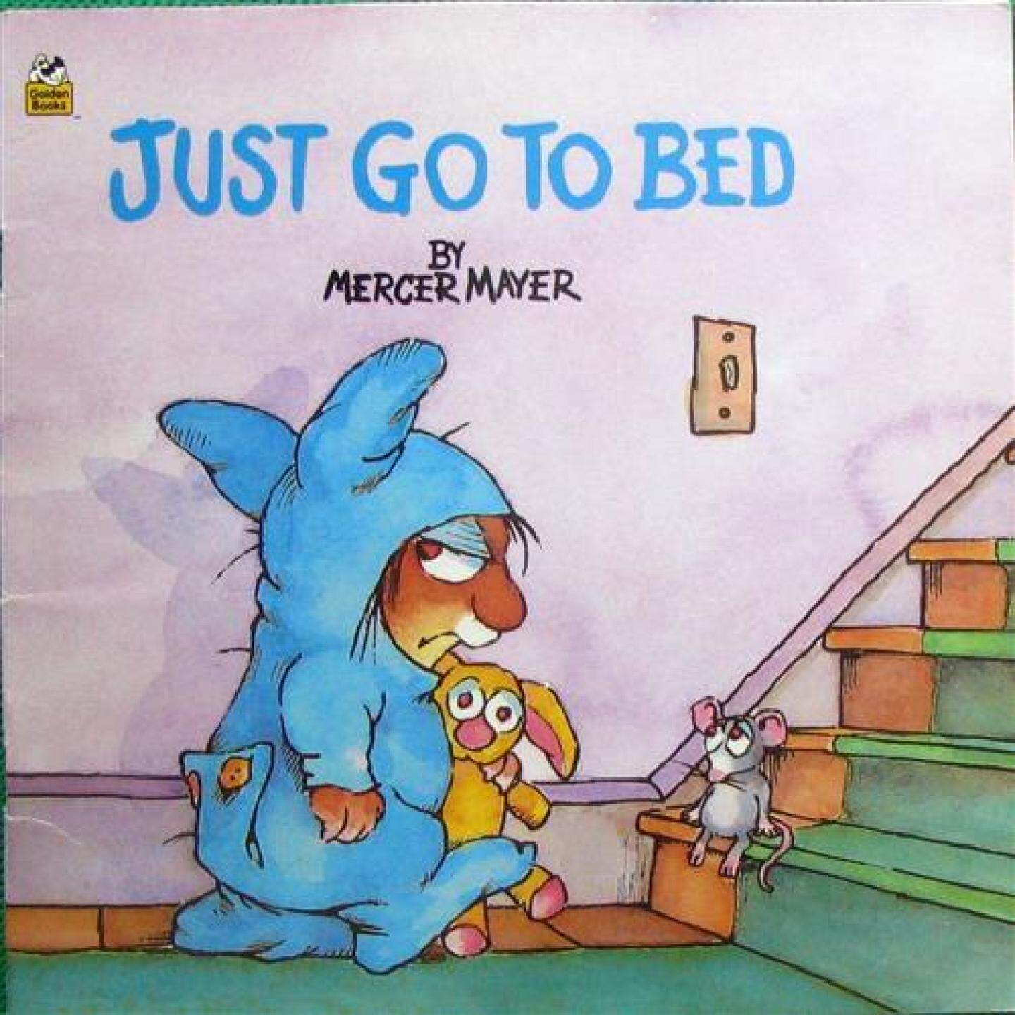 英语原版书小怪物系列JustGoToBed亲子共读绘本梅塞尔迈尔经典作品帮助孩子养成良好睡眠习惯的趣味睡前故事适合36岁儿童阅读