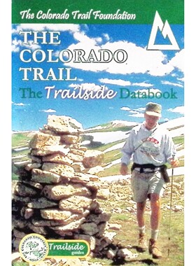英语原版书路边指南系列科罗拉多步道Databook徒步旅行必备工具书包含详细里程海拔地图GPS信息适合1114岁青少年户外探险学习地