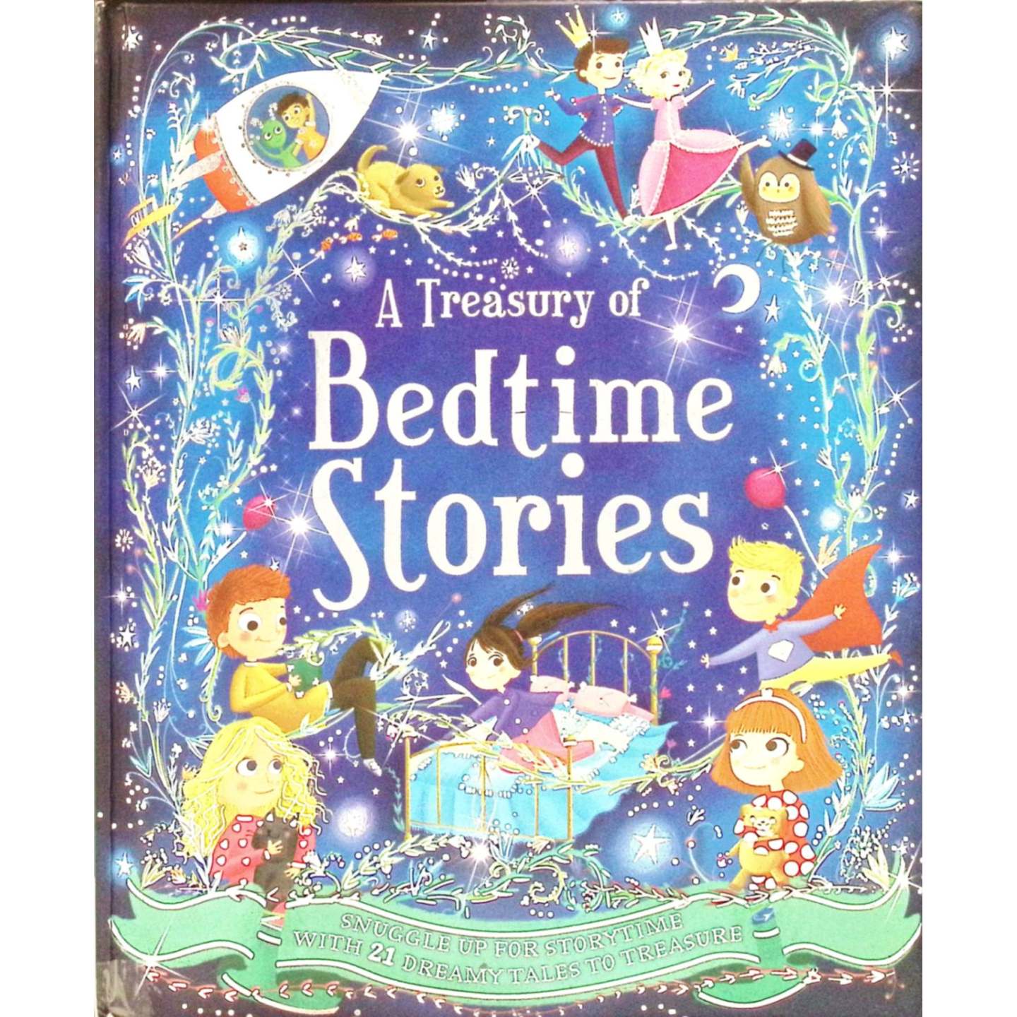 英语原版睡前故事宝库绘本36岁亲子共读Treasury系列21个温馨童话故事集培养孩子想象力勇气解决问题能力适合男孩女孩阅读冰