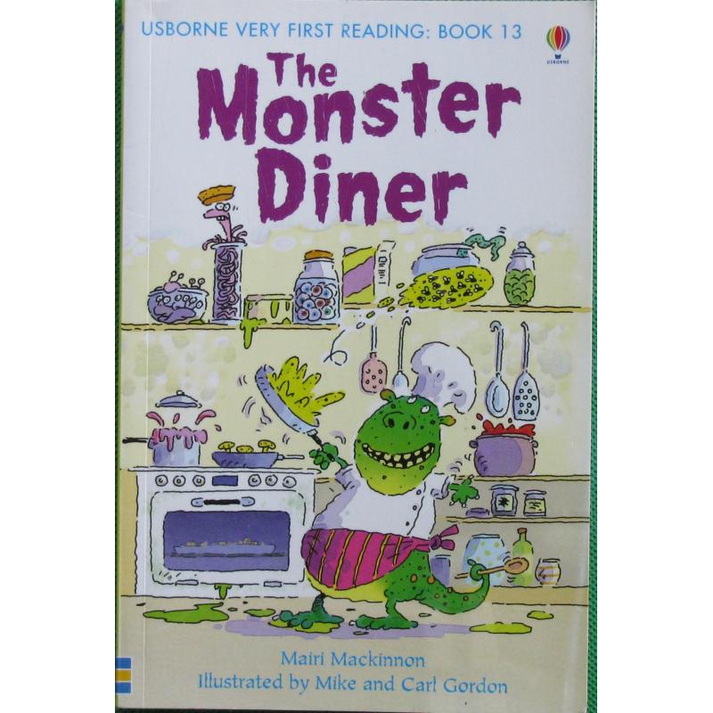 The monster diner by Mairi Mackinnon平装Usborne Publ-封面
