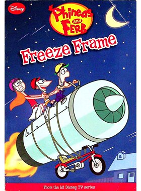 迪士尼飞哥与小佛原版书FreezeFrame英语绘本根据热门动画改编充满想象力和幽默感适合喜欢冒险和幻想的儿童阅读培养创造力和家