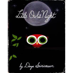 英语原版引进绘本小猫头鹰的夜晚LittleOwl由迪维亚斯里尼瓦桑创作温馨睡前故事适合36岁亲子共读认识夜行动物培养观察力