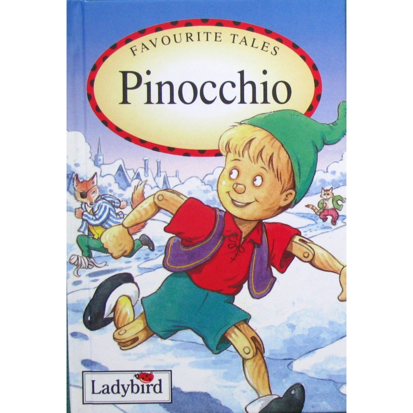 最爱童话系列英语原版绘本木偶奇遇记Pinocchio经典童话故事亲子共读36岁儿童启蒙教育诚实善良主题瓢虫图书出版