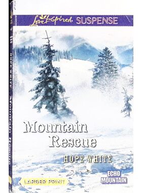 爱的灵感悬念系列原版书MountainRescue英语浪漫悬疑章节书女生适读霍普怀特著讲述昆恩与比利在华盛顿州山区拯救生命并找到爱情