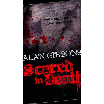 英语原版书地狱地下城系列Scared青少年恐怖悬疑小说吓破胆艾伦吉本斯著讲述Paul遭遇神秘Redman后展开的地狱旅程穿越开膛手杰克