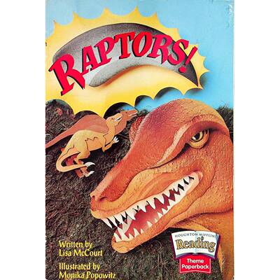 英文原版图书猛禽科普绘本