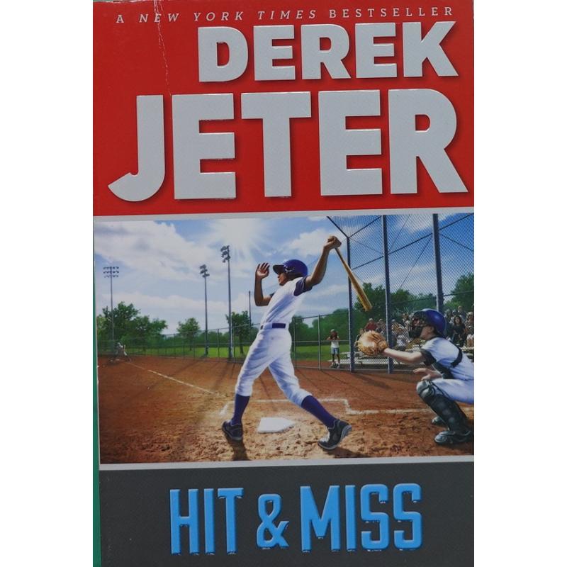 Hit and Miss(Jeter Publishing) by Derek Jeter平装Simon Schuster碰运气