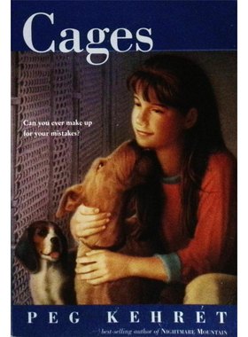 英语原版书牢笼Cages青少年现实主义小说成长责任动物保护佩格克雷特作品讲述基特在动物收容所志愿服务中学会责任与救赎的暖心
