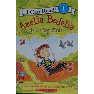 英语原版书阿米莉亚贝蒂利亚爱鸟我能读系列绘本适合36岁儿童亲子共读讲述家庭温暖和鸟类知识的趣味故事书学乐出版社出版