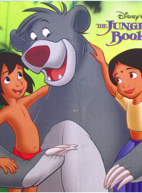 迪士尼经典动画丛林之书2原版英语绘本Pictureback系列讲述毛克利重返丛林的冒险故事培养孩子勇气与团队合作精神适合36岁亲子共