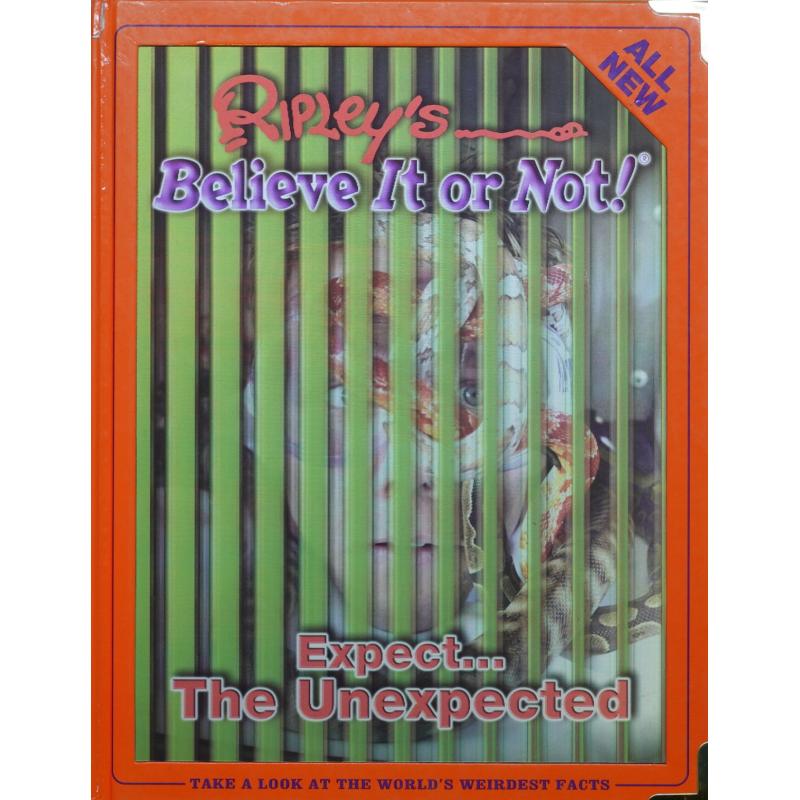 Ripley's Believe It Or Not! Expect the Unexpected by Geoff Tibballs精装Ripley Publishing; 1st edition雷普利的信不信由你