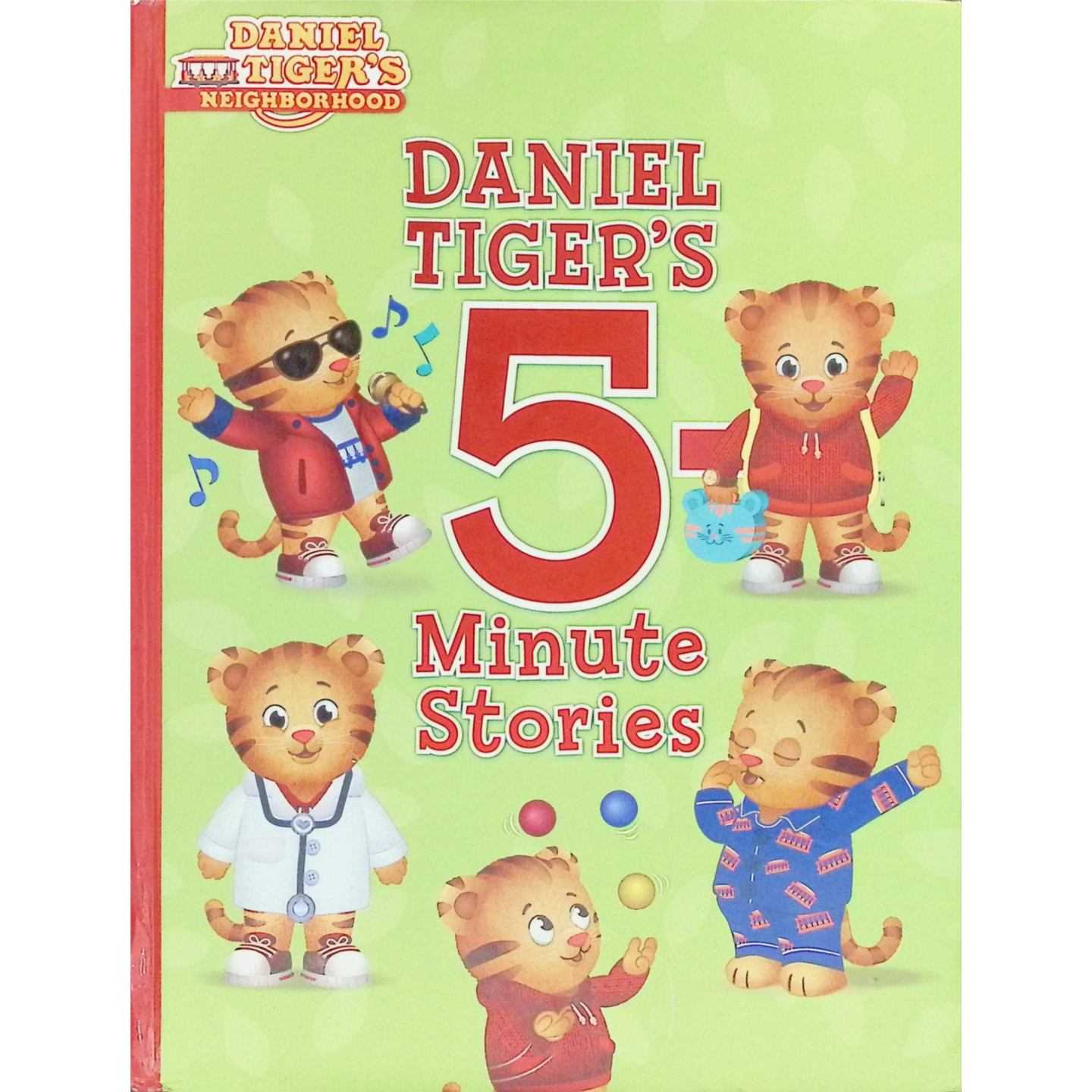 英语原版引进丹尼尔老虎的邻居系列5分钟故事绘本美国艾美奖得主安吉拉C桑托梅罗创作杰森弗鲁希特绘制插画包含12个温馨有趣的