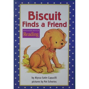 英语原版绘本饼干交了个朋友霍顿米夫林阅读系列Biscuit小狗友谊故事36岁亲子共读启蒙读物温馨插画简单词汇培养阅读兴趣