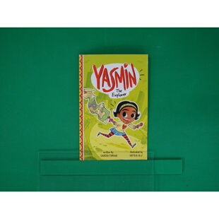 英语原版书亚斯敏探险家章节书Yasmin多元文化儿童文学适合36岁培养好奇心与冒险精神黑白插图萨迪亚法鲁基作品