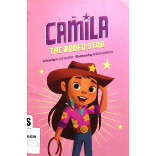卡米拉之星系列原版书英语彩色章节书Camila励志女孩牛仔竞技明星适合36岁女童阅读讲述卡米拉追求牛仔竞技梦想的故事鼓励孩子勇