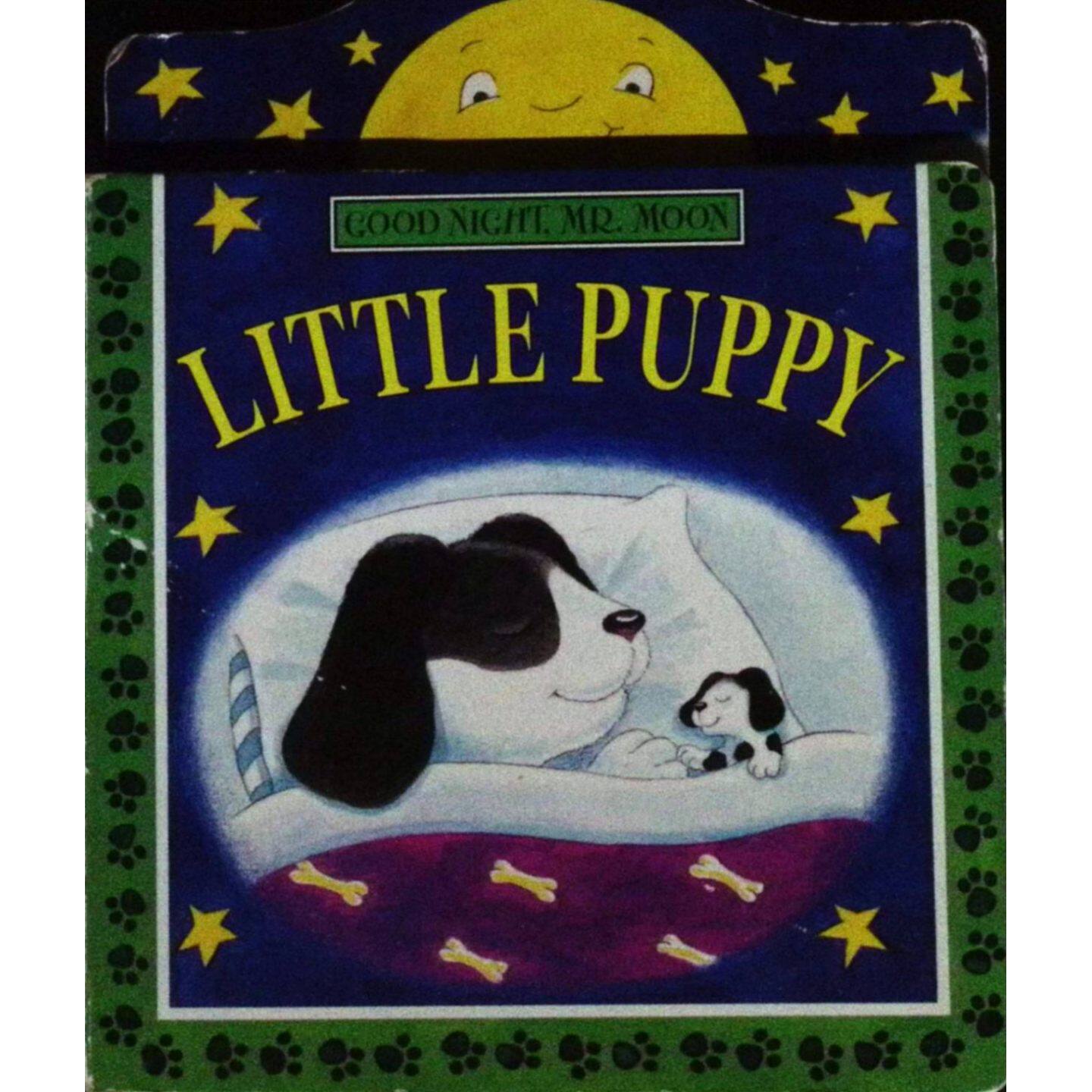 英文原版图书小狗晚安故事绘本