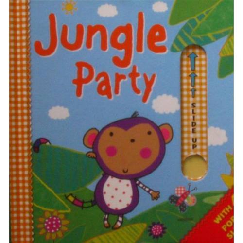 英文原版图书丛林派对互动绘本