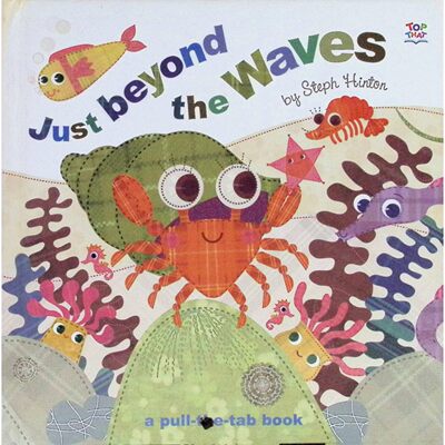 英文原版图书海浪之外海洋绘本