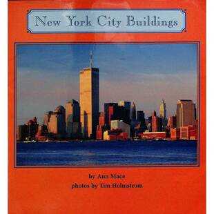 英语原版书纽约市的建筑绘本适读36岁儿童亲子共读非虚构类儿童读物NewYorkCityBuildings由安梅斯撰写蒂姆霍尔姆斯特罗姆摄影