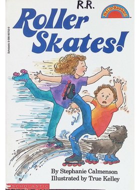 英语原版引进Cartwheel图书系列轮滑鞋幽默绘本亲子共读RollerSkates适合36岁儿童通过生动故事学习数字和分享概念由斯蒂芬妮卡