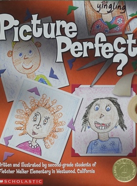 英语原版书照片完美吗绘本儿童文学亲子共读PicturePerfect加州小学生创作幽默记录学校拍照日趣事适合36岁儿童培养情绪表达和人