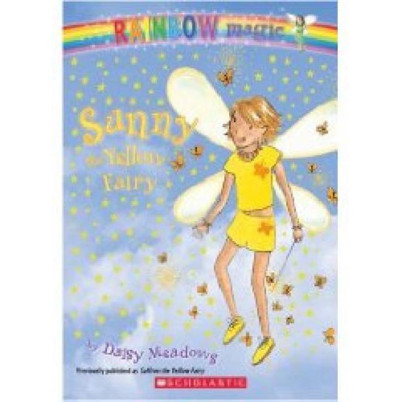 Sunny:The Yellow Fairy by Daisy Meadows平装Scholastic桑尼:黄色仙女仙子