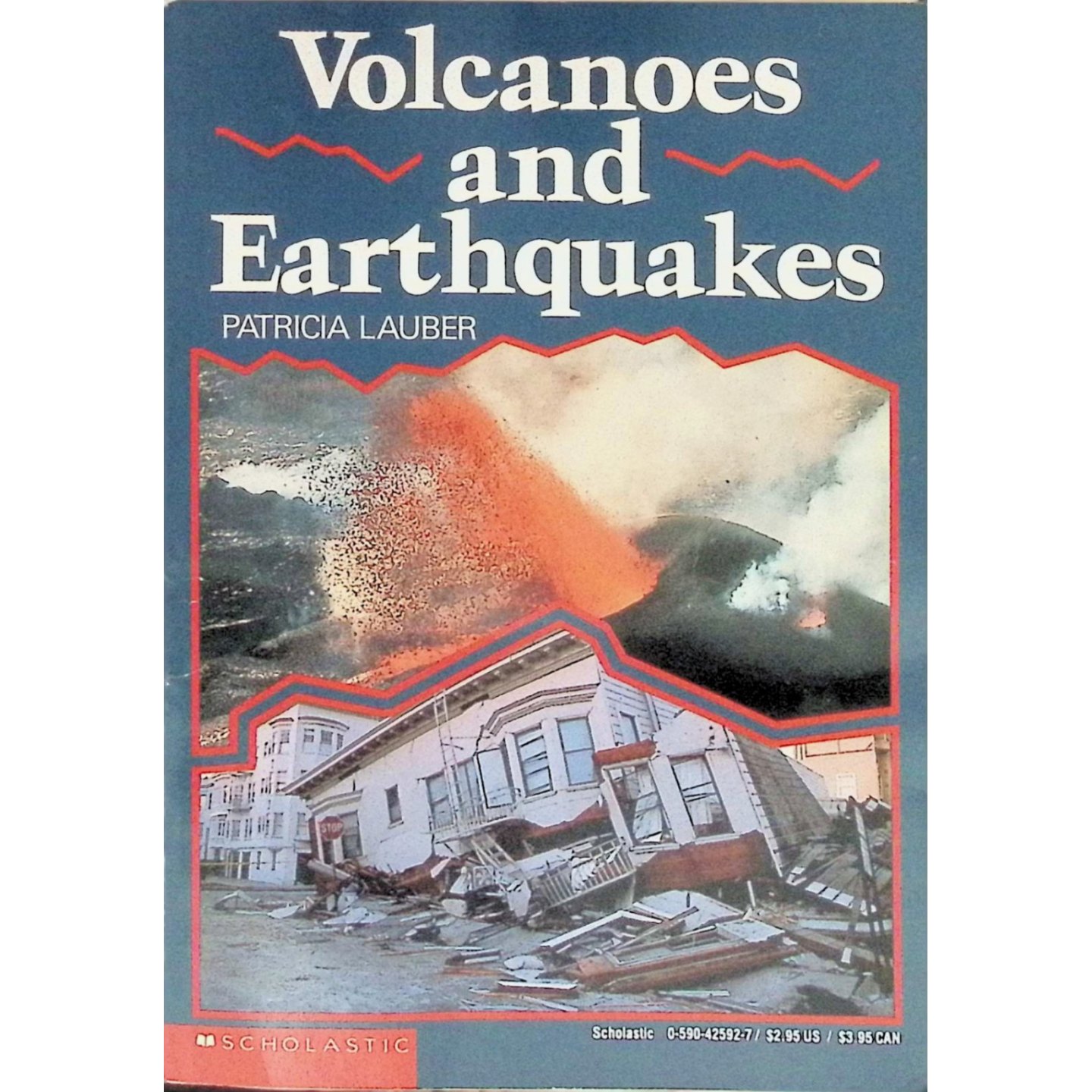 英文原版图书火山地震科普绘本