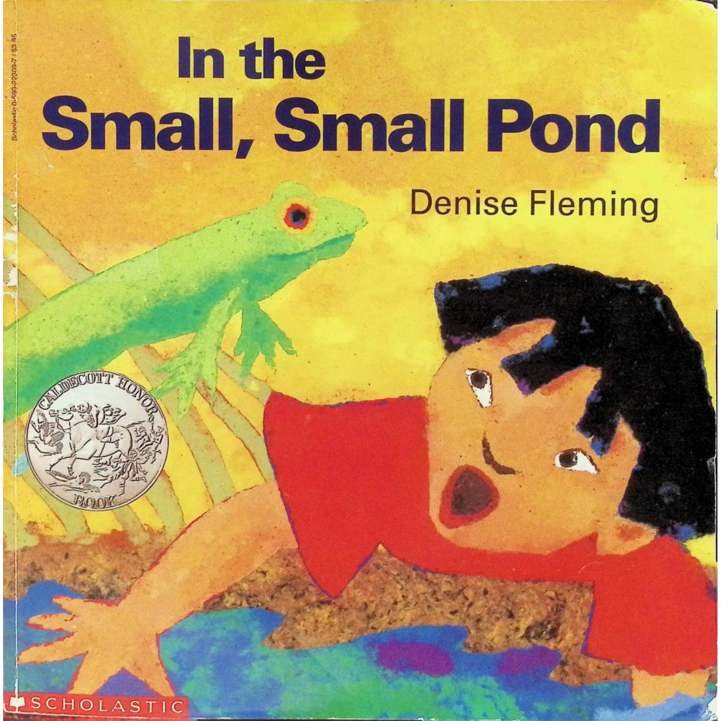 英文原版图书凯迪克奖池塘绘本