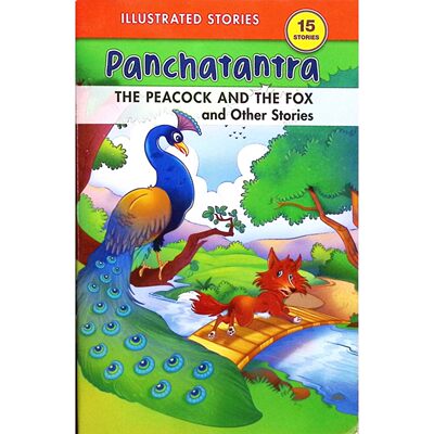 英文原版图书孔雀与狐狸寓言集