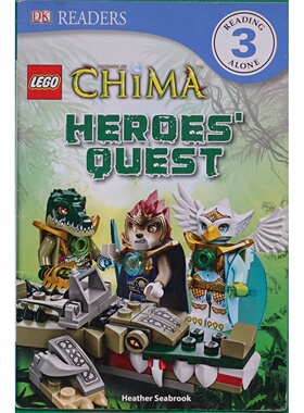 DK读本原版书LEGO奇幻冒险英语绘本适读710岁以乐高气功传奇为背景讲述英雄们拯救奇玛王国的冒险故事充满想象力的情节和精美插