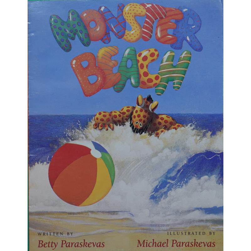 beach by betty paraskevas平装harcourt childrens books怪物海滩